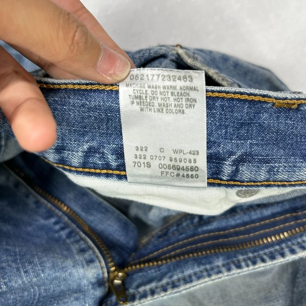 Levi's 569 Loose Straight Jeans Men's Blue‎ Denim High Rise Classic - 36X35.5